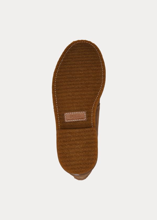 Ralph Lauren Karlyle Semišové Chukka Boot Hnědé | odTPYpRj