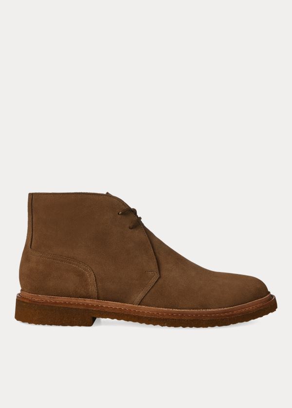 Ralph Lauren Karlyle Semišové Chukka Boot Hnědé | odTPYpRj
