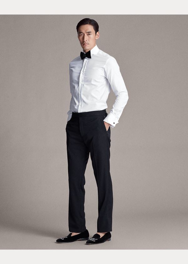 Ralph Lauren Keaton French-Cuff Shirt Bílé | m0S4q2lV