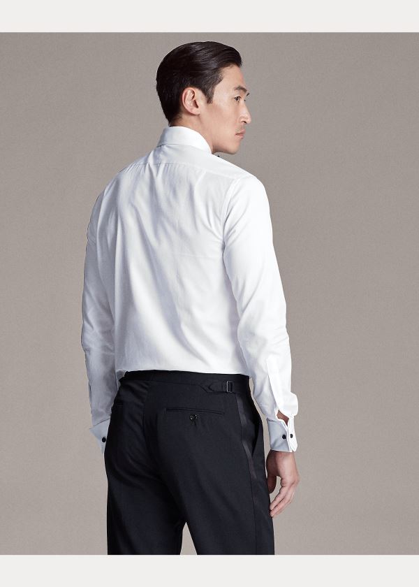 Ralph Lauren Keaton French-Cuff Shirt Bílé | m0S4q2lV
