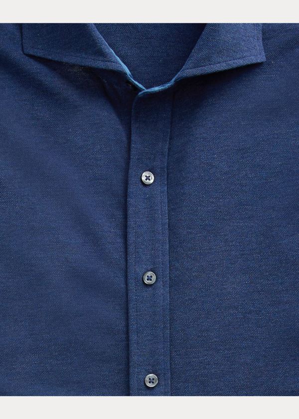Ralph Lauren Keaton Washed Piqué Shirt Blankyt | qRd9MrgM