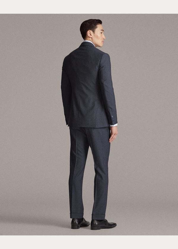 Ralph Lauren Kent Glen Plaid Twill Suit Tmavě Blankyt Blankyt Černé | 3rxaXMY0