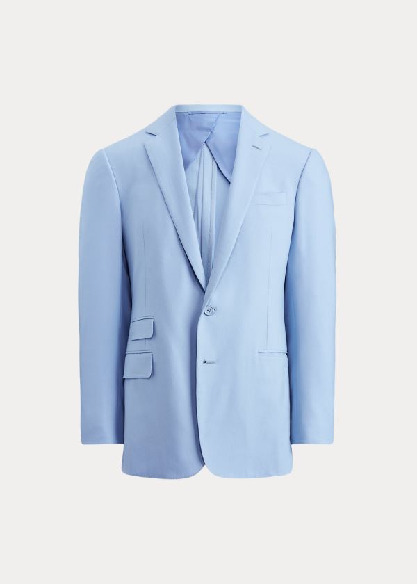 Ralph Lauren Kent Handmade Sportovní Coat Světle Blankyt | F0KLal0e