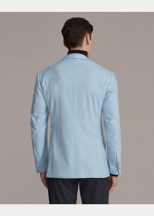 Ralph Lauren Kent Handmade Sportovní Coat Světle Blankyt | F0KLal0e