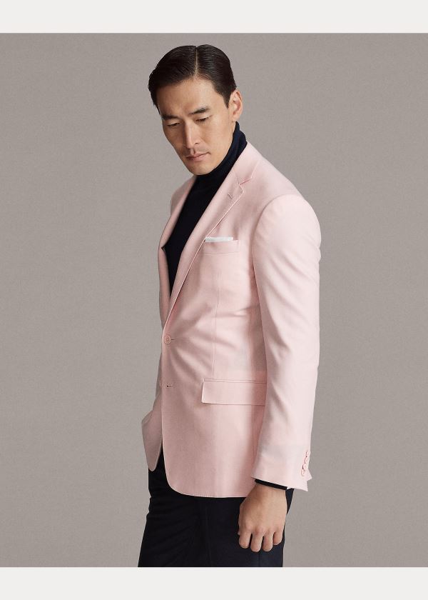 Ralph Lauren Kent Handmade Sportovní Coat Růžové | l9nX9xDf