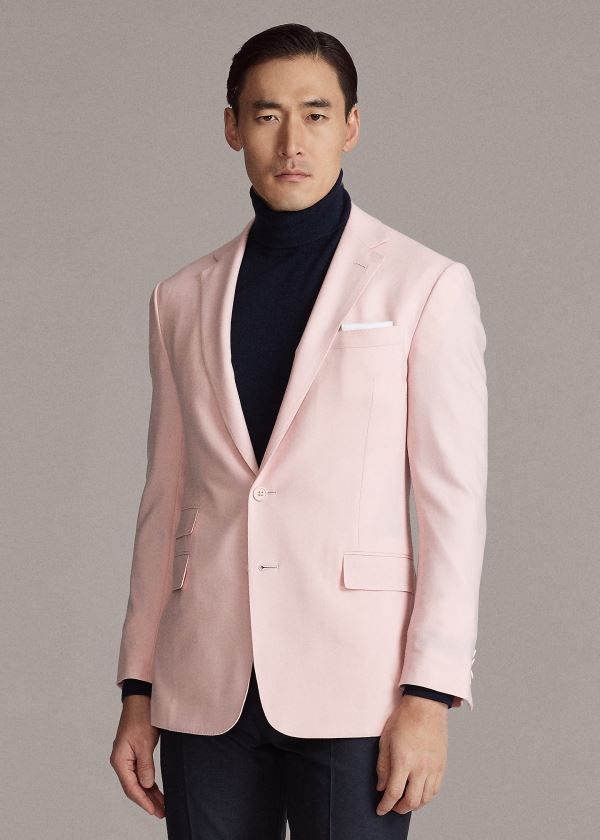 Ralph Lauren Kent Handmade Sportovní Coat Růžové | l9nX9xDf