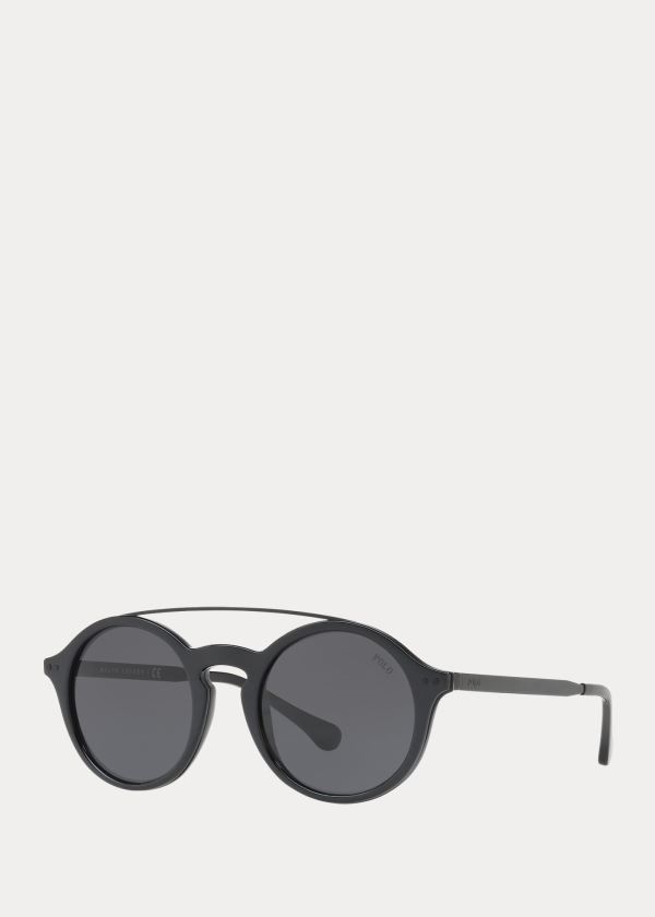 Ralph Lauren Keyhole-Bridge Sunglasses Černé | ufVmevTJ