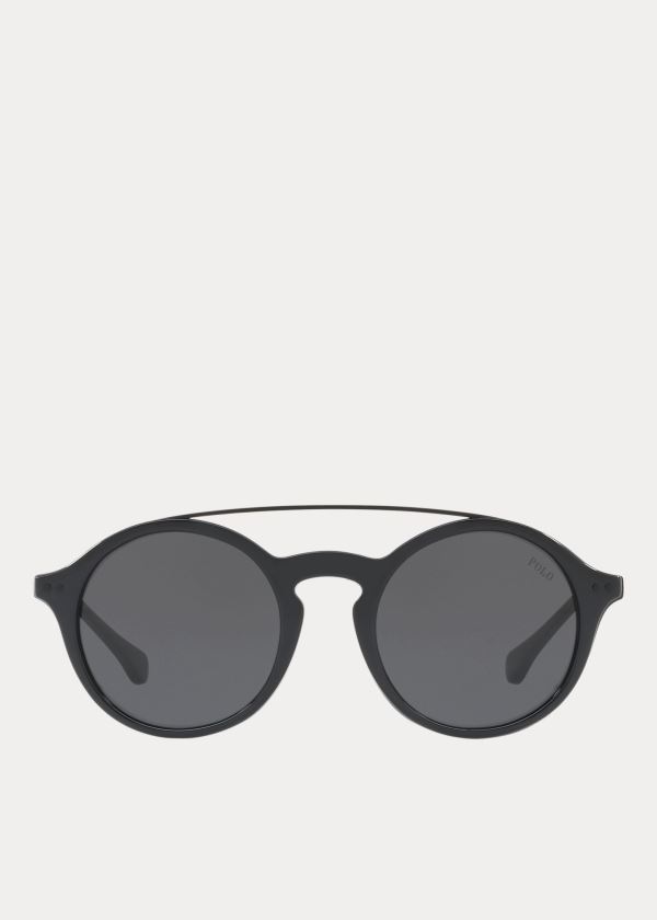 Ralph Lauren Keyhole-Bridge Sunglasses Černé | ufVmevTJ