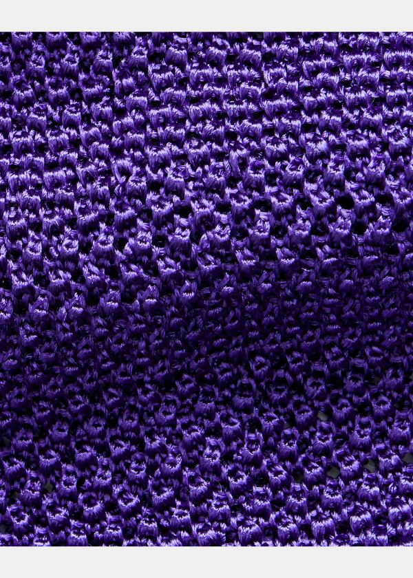 Ralph Lauren Knit Mulberry Silk Tie Fialové | 7XitHSIl