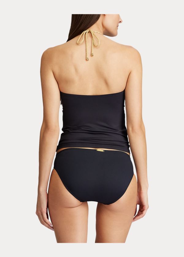 Ralph Lauren Krajkové-Front Tubini Černé | r3x7hG7l