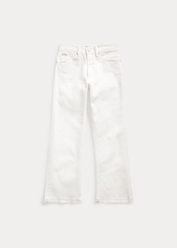Ralph Lauren Laight Cropped Flare Bílé | ZxkPebL6