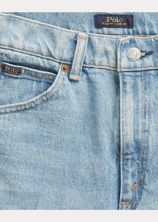 Ralph Lauren Laight Cropped Flare Světle Indigo | KPUbQToP