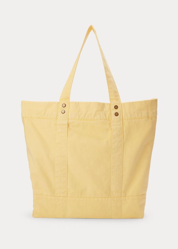 Ralph Lauren Large Pony Tote Žluté | Dosfyg1f