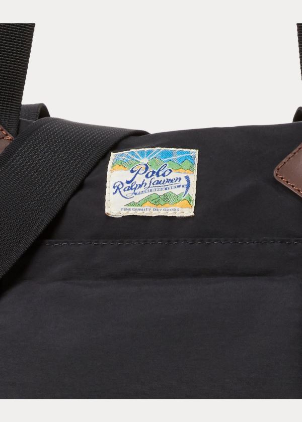 Ralph Lauren Lehké Mountain Duffel Černé | arLKCibK