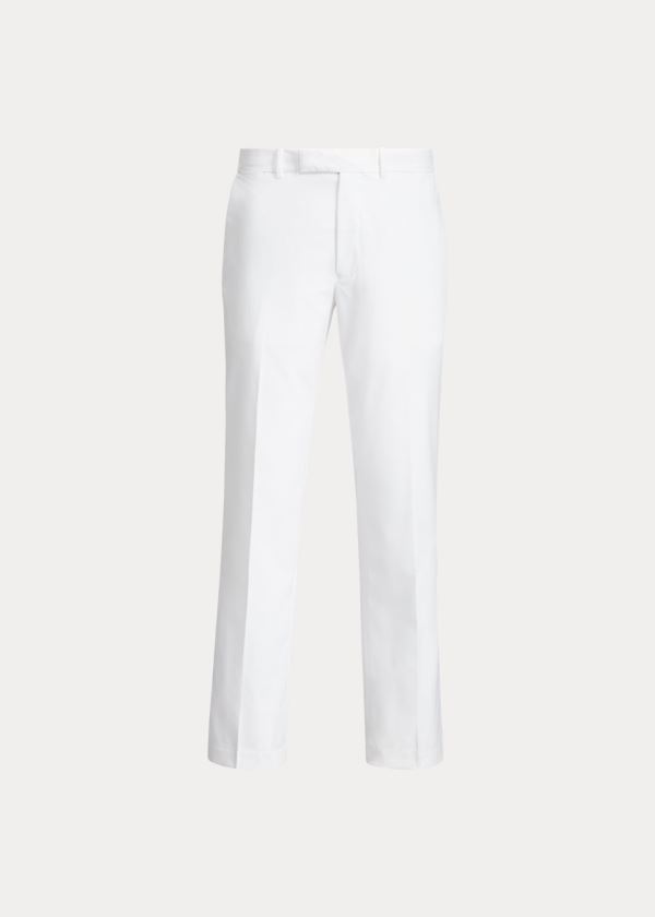 Ralph Lauren Lehké Twill Pant Bílé | T63crgrA