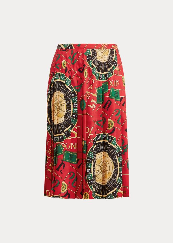 Ralph Lauren Limited Edition Casino Skirt Červené | yyXmtpob