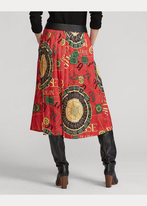 Ralph Lauren Limited Edition Casino Skirt Červené | yyXmtpob