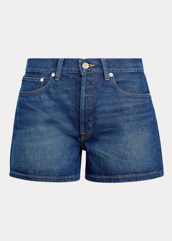 Ralph Lauren Limited-Edition Denim Krátké Indigo | mqBnudPj