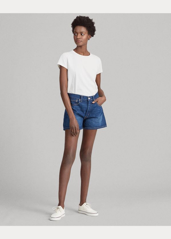 Ralph Lauren Limited-Edition Denim Krátké Indigo | mqBnudPj