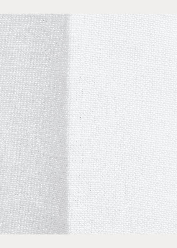 Ralph Lauren Linen Trouser Bílé | 4CisVWT8
