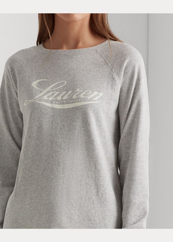 Ralph Lauren Logo Crewneck Sweatshirt Šedé | yynOkq4G