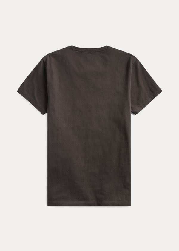 Ralph Lauren Logo Crewneck T-Shirt Černé | VzjwVttn
