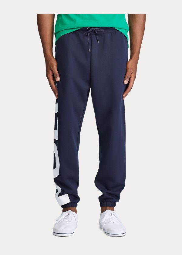 Ralph Lauren Logo Double-Knit Jogger Pant Tmavě Blankyt Viacfarebný | 9FM4GjHb