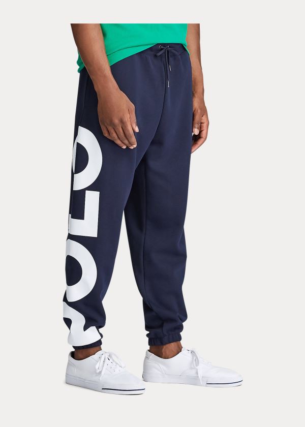 Ralph Lauren Logo Double-Knit Jogger Pant Tmavě Blankyt Viacfarebný | 9FM4GjHb