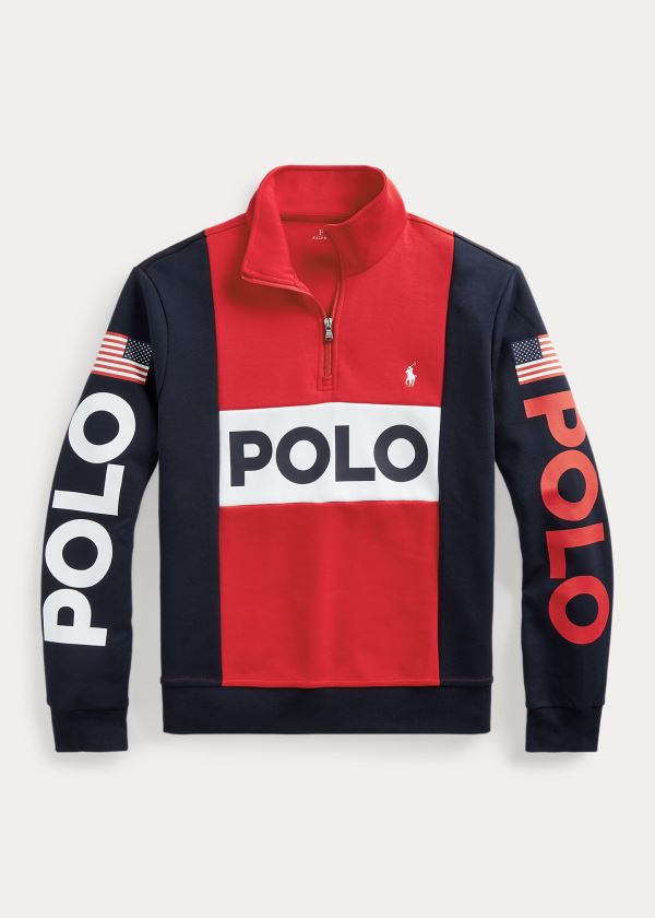 Ralph Lauren Logo Pullover Červené Viacfarebný | vJ5Xi7IB