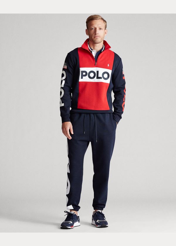 Ralph Lauren Logo Pullover Červené Viacfarebný | vJ5Xi7IB