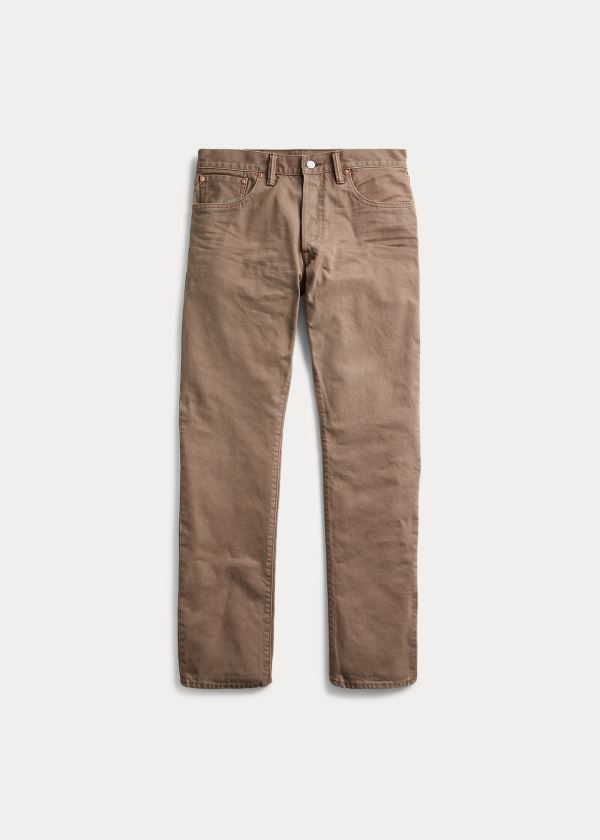 Ralph Lauren Low Straight Fit Jean Olivy Zelené | L76r9ZKR