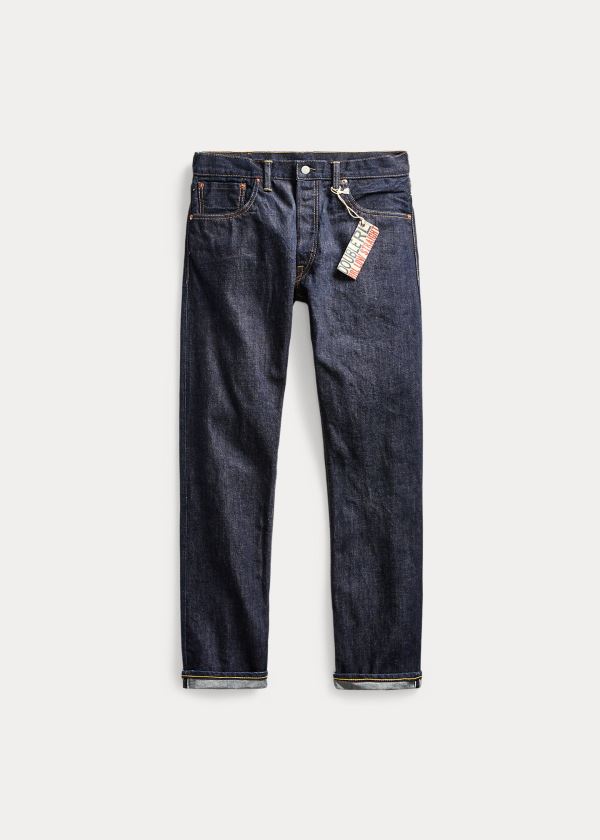 Ralph Lauren Low Straight Once-Washed Jean Blankyt Blankyt Světle Modré | VtI2NTb7