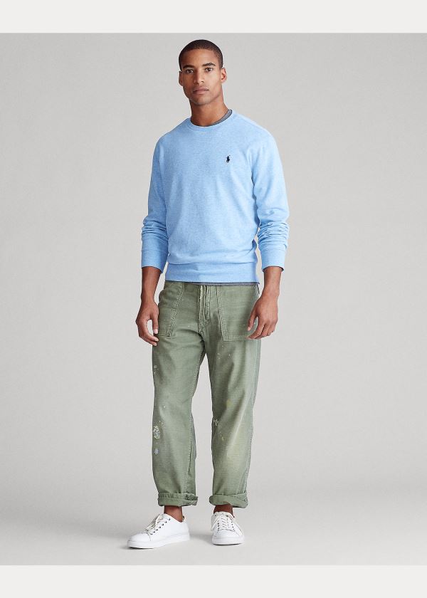 Ralph Lauren Luxury Jersey Pullover Blankyt | uevWtSzC