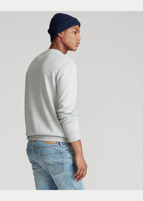 Ralph Lauren Luxury Jersey Pullover Šedé | SfHZnJ4o