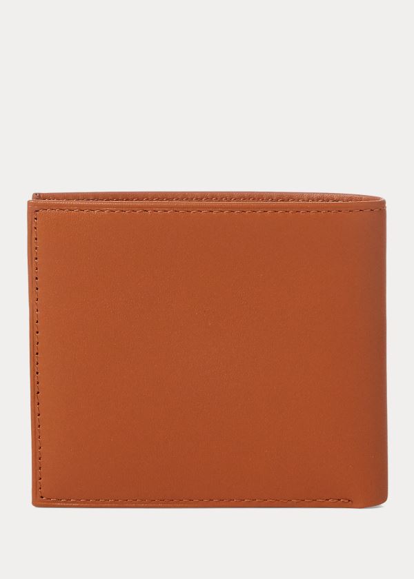 Ralph Lauren Læder Billfold Hnědé | v0Q6HxT7