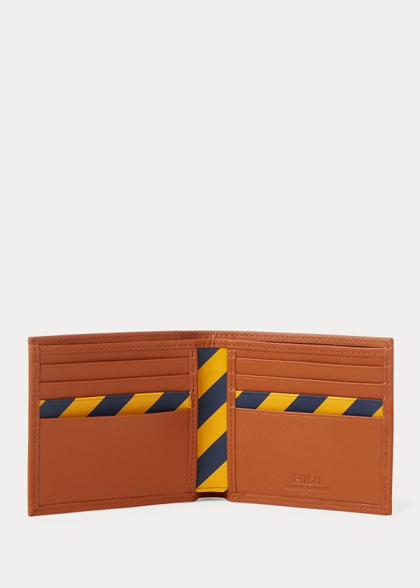 Ralph Lauren Læder Billfold Hnědé | v0Q6HxT7
