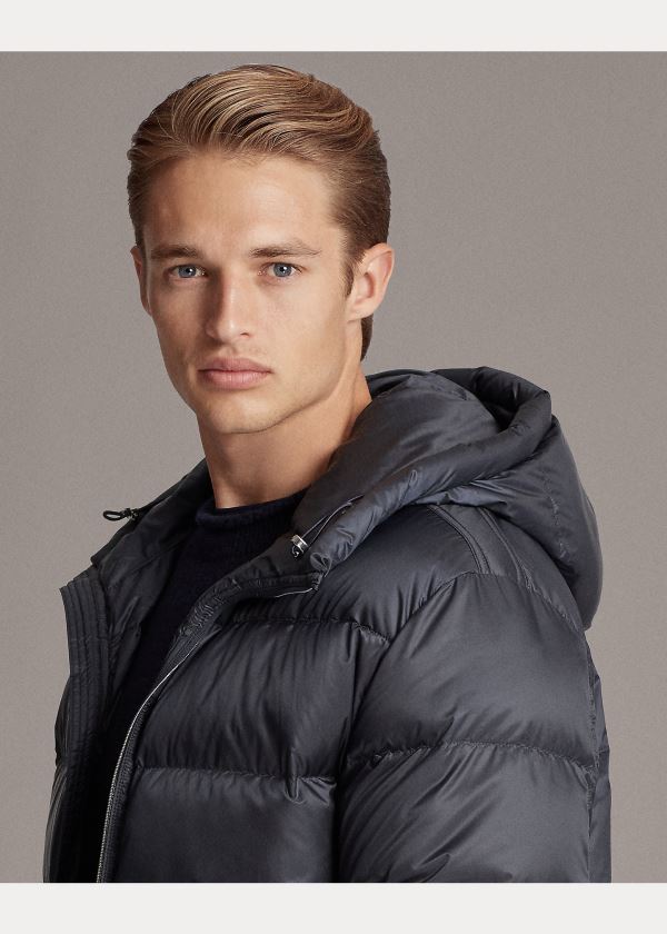 Ralph Lauren Mackay Down Jacket Tmavě Blankyt | jTsZ5lqm
