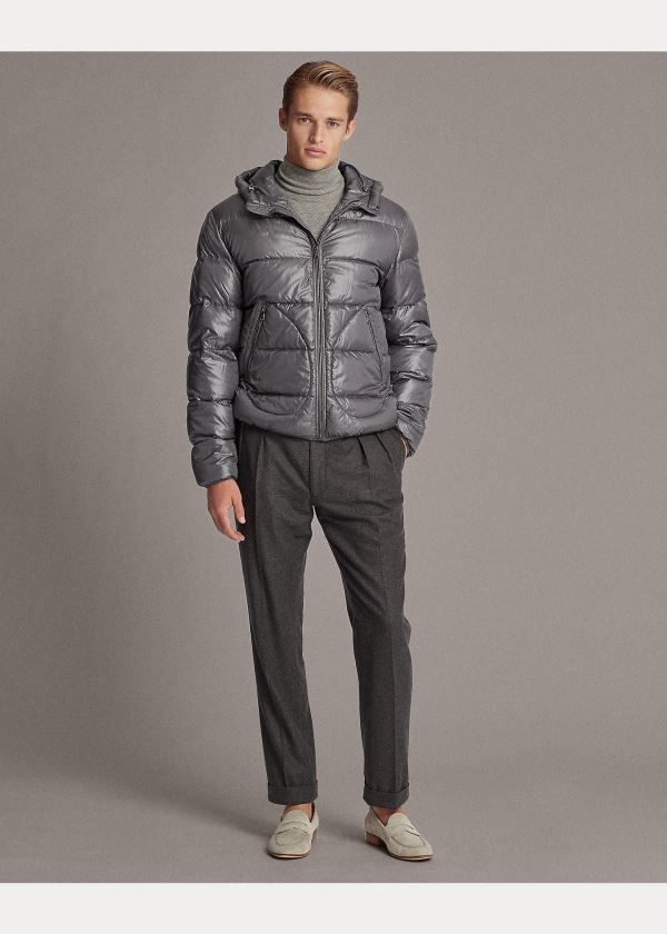 Ralph Lauren Mackay Down Jacket Šedé | ffQskwfx