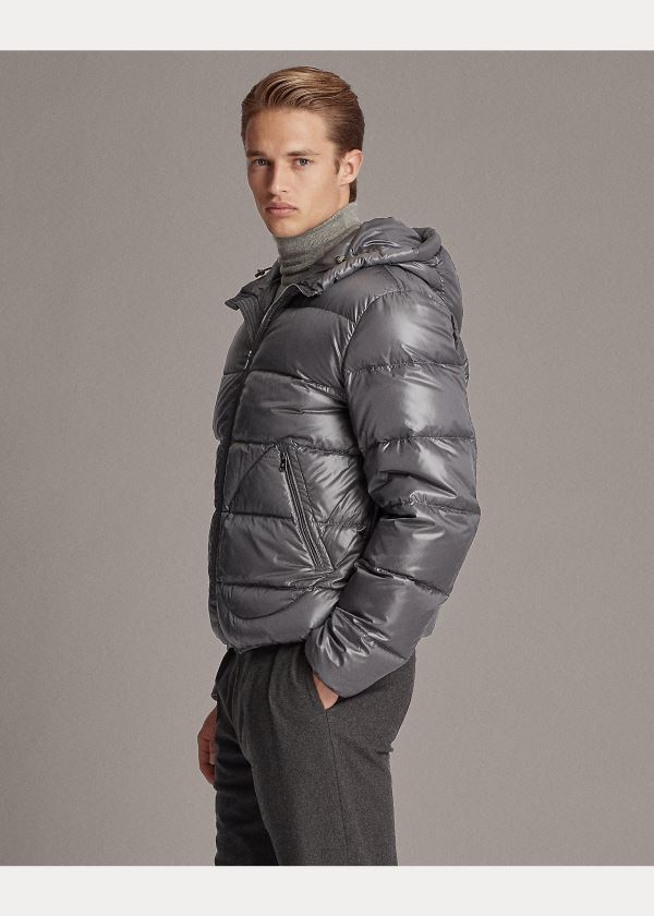 Ralph Lauren Mackay Down Jacket Šedé | ffQskwfx