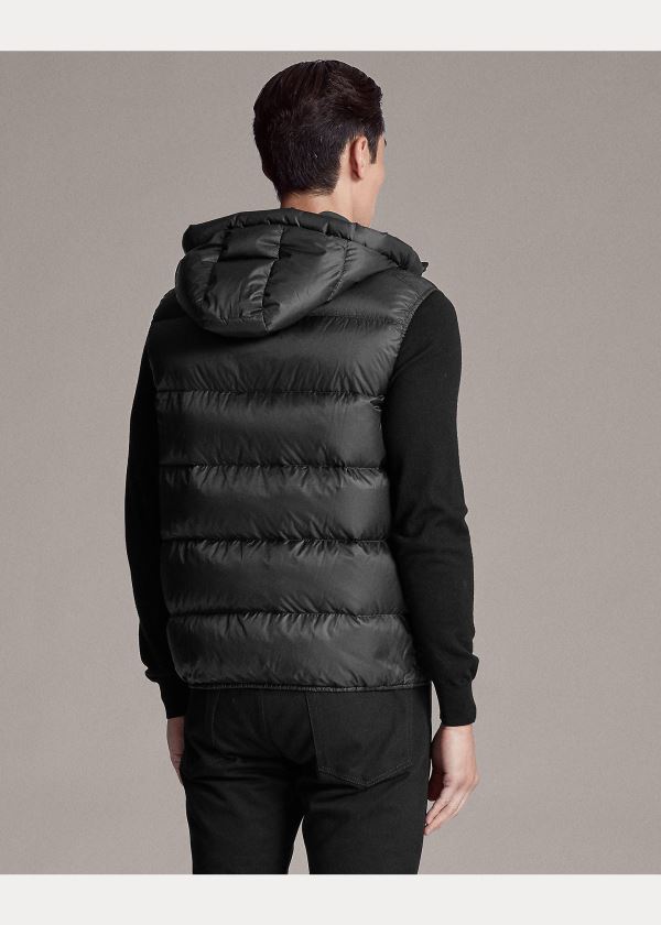 Ralph Lauren Mackay Down Vest Černé | 9SyKqXuF