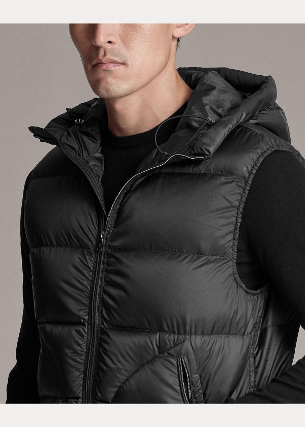 Ralph Lauren Mackay Down Vest Černé | 9SyKqXuF
