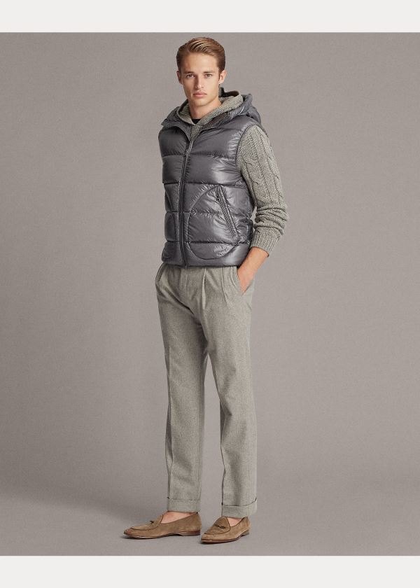 Ralph Lauren Mackay Down Vest Šedé | SlGc8rPH