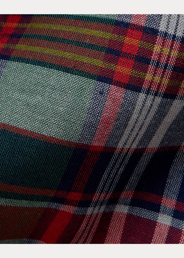 Ralph Lauren Madras Narrow Tie Viacfarebný | LbsEKiaW