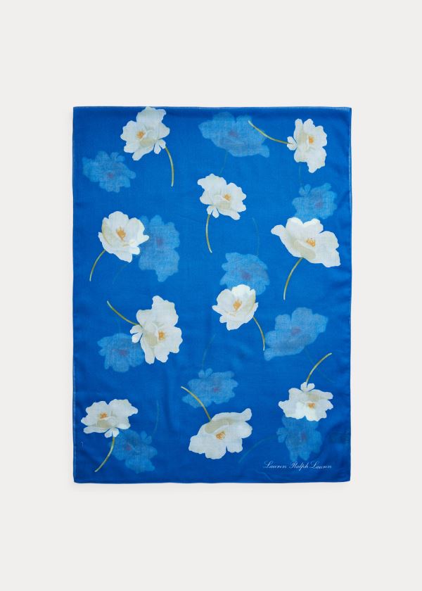 Ralph Lauren Maria Floral Scarf Blankyt | mbeSWl71