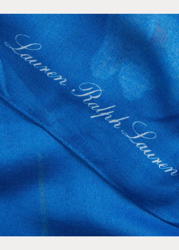 Ralph Lauren Maria Floral Scarf Blankyt | mbeSWl71
