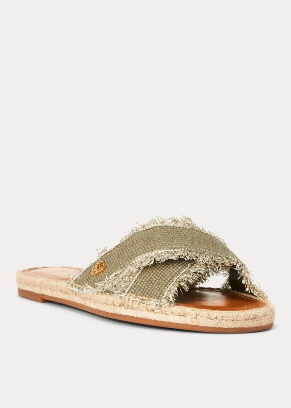Ralph Lauren Marni Platene Sandal Olivy Zelené | 3h2LlWjz