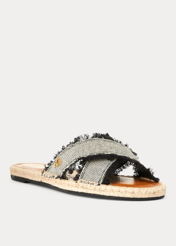 Ralph Lauren Marni Platene Sandal Černé | iPu25xuU