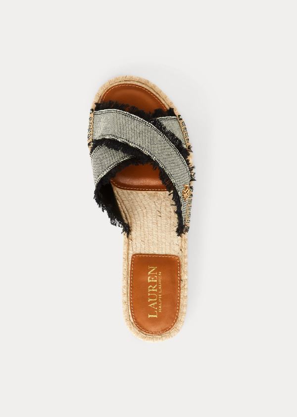 Ralph Lauren Marni Platene Sandal Černé | iPu25xuU