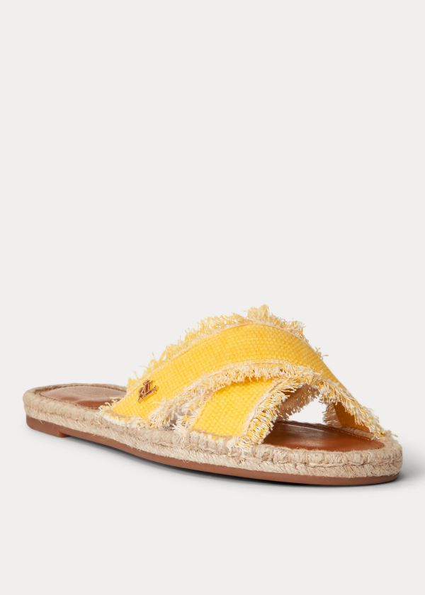 Ralph Lauren Marni Platene Sandal Žluté | V4NKHDgj