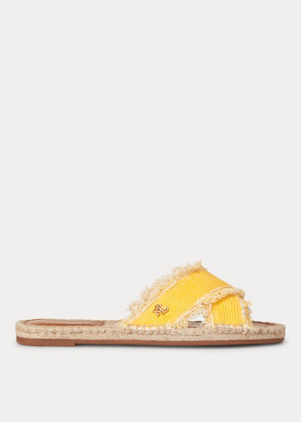 Ralph Lauren Marni Platene Sandal Žluté | V4NKHDgj
